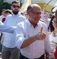 Alckmin faz campanha no Sul neste final de semana  Foto: VINÍCIUS ALEXANDRE/FUTURA PRESS / Estadão