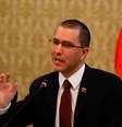 O ministro das relações exteriores da Venezuela, Jorge Arreaza  Foto: Adriana Loureiro/File Photo / Reuters