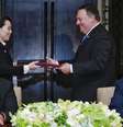 Kim e Trump realizaram uma cúpula histórica em junho deste ano em Cingapura  Foto: DW / Deutsche Welle
