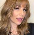 Ana Furtado adotou cabelo com franja após o fim das sessões de quimioterapia, nesta sexta-feira, 14 de setembro de 2018  Foto: Instagram / PurePeople