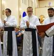 Hoje em dia o celibato é necessário para quem quer se tornar sacerdote na Igreja Católica  Foto: Pascom/São Roque / BBC News Brasil