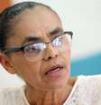 Marina Silva durante entrevista na sede do partido REDE, em Brasília.  Foto: ANDRE DUSEK/ AGE / Estadão
