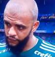 Felipe Melo dedica gol a Bolsonaro  Foto: Reprodução/ Twitter / Estadão Conteúdo