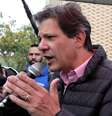 Candidato do PT à Presidência, Fernando Haddad, em São Bernardo do Campo
05/09/2018
REUTERS/Paulo Whitaker  Foto: Reuters
