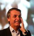 Candidato do PSL à Presidência, Jair Bolsonaro, durante evento em Porto Alegre  Foto: Diego Vara / Reuters