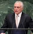 "Vivemos tempos toldados por forças isolacionistas", disse o presidente Michel Temer na abertura da Assembleia Geral  Foto: DW / Deutsche Welle