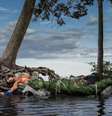 Poluição da água é o tema da campanha 'Rios Limpos para Mares Limpos'.  Foto: Rodrigo Tomzhinsky / 'Rios Limpos para Mares Limpos' / Divulgação / Estadão