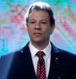 O candidato do PT à Presidência, Fernando Haddad, durante debate em São Paulo  Foto: Nacho Doce / Reuters