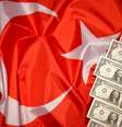 Notas de dólar ao lado de bandeira da Turquia 25/08/2018 REUTERS/Dado Ruvic  Foto: Reuters