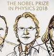 Arthur Ashkin, Gérard Mourou e Donna Strickland, os vencedores do Nobel de Física em 2018  Foto: Divulgação / Ansa - Brasil