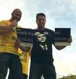 O candidato a deputado estadual no Rio Rodrigo Amorim (PSL), que quebrou uma placa de homenagem a Marielle Franco, vereadora do PSOL assassinada em 14 de março, foi eleito  Foto: Reprodução
