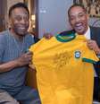 Pelé e Will Smith.   Foto: Instagram / @willsmith / Estadão Conteúdo
