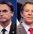 Jair Bolsonaro e Fernando Haddad
 17/8/2018    REUTERS/Paulo Whitaker/Nacho Doce  Foto: Reuters