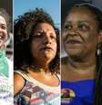 Talíria Perone, Renata Souza, Monica Francisco e Dani Monteiro  Foto: Reprodução Instagram / Divulgação 