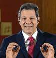 O candidato à Presidência do PT, Fernando Haddad, concede entrevista ao Jornal Nacional, da TV Globo  Foto: REPRODUÇÃO / Estadão Conteúdo