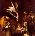 A "Natividade com São Francisco e São Lourenço", de Caravaggio  Foto: ANSA / Ansa - Brasil