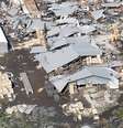 Destruição causada pela tempestade Michael em Panama City, na Flórida  Foto: EPA / Ansa - Brasil