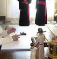 Papa Francisco durante audiência com presidente do Chile, Sebastián Piñera  Foto: DW / Deutsche Welle