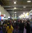 A área comercial da BGS 2018 contém 38 estandes de lojas dedicadas ao mundo dos games  Foto: Matheus Riga / Terra