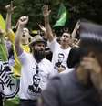 Apoiadores de Bolsonaro fazem protesto em São Paulo  Foto: Bruno Rocha / Fotoarena / Estadão