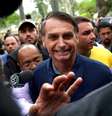 O candidato do PSL à Presidência, Jair Bolsonaro  Foto: Pilar Olivares / Reuters