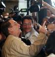Candidato do PSL à Presidência, Jair Bolsonaro, após visita à Superintendência da PF no Rio 17/10/2018 REUTERS/Ricardo Moraes  Foto: Reuters