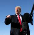Presidente dos EUA, Donald Trump, dá entrevista antes de embarcar no Air Force One
18/10/2018
REUTERS/Jonathan Ernst  Foto: Jonathan Ernst / Reuters
