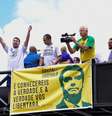 Protesto em apoio a Bolsonaro em Barueri, São Paulo.   Foto: RONALDO SILVA/FUTURA PRESS / Estadão Conteúdo