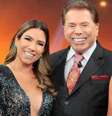 Patrícia Abravanel e Silvio Santos.  Foto: Gabriel Cardoso / SBT / Divulgação | Instagram / @patriciaabravanel / Estadão Conteúdo