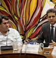 Risco. Presidente do ICMBio (à esquerda) e Duarte estão preocupados com conflitos na região  Foto: Wilson Dias/Agência Brasil / Estadão