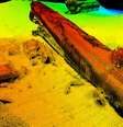 Imagens captadas por sondas mostram que o U-864 está a 150 metros de profundidade  Foto: Kystverket / Norwegian Coastal Administration / BBC News Brasil