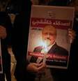 Protesto em Istambul pelo assassinato de Jamal Khashoggi  Foto: EPA / Ansa - Brasil