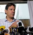 O candidato do PT à Presidência, Fernando Haddad, derrotado por Jair Bolsonaro (PSL)  Foto: Paulo Whitaker / Reuters