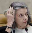 A ministra Cármen Lúcia durante sessão do STF  Foto: Ueslei Marcelino / Reuters