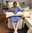 Jair Bolsonaro no Hospital Albert Einstein.   Foto: Flavio Bolsonaro/Twitter / Estadão