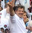 Fernando Haddad foi o nome escolhido para representar o PT no ato contra Bolsonaro 27/10/2018 REUTERS/Amanda Perobelli  Foto: Amanda Perobelli / Reuters