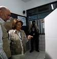 Chefe da missão de observadores da OEA, Laura Chinchilla, visita seção eleitoral em Brasília
28/10/2018 REUTERS/Adriano Machado  Foto: Reuters