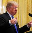 O presidente dos EUA, Donald Trump  Foto: Carlos Barria / Reuters