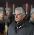 O presidente de Cuba, Miguel Díaz-Canel, durante passagem pela Rússia  Foto: ANSA / Ansa - Brasil