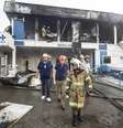 Prefeito do Rio de Janeiro, Marcelo Crivella, visita a unidade após incêndio atingir a Coordenação de Emergência Regional (CER) Barra, que fica ao lado do Hospital Lourenço Jorge, na Barra da Tijuca, Zona Oeste do Rio  Foto: MÁRCIO MERCANTE/AGÊNCIA O DIA / Estadão Conteúdo