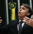 O deputado federal Jair Bolsonaro(PSC-RJ) discursa no plenário da Câmara dos Deputados,em Brasília.  Foto: Dida Sampaio / Estadão Conteúdo