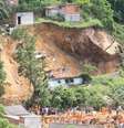  Deslizamento no Morro da Boa Esperança em Niterói (RJ), na madrugada deste sábado (10), causou a morte de nove pessoas  Foto: JOSE LUCENA/FUTURA PRESS / Estadão