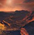 O exoplaneta provavelmente é congelado e muito pouco iluminado – recebe de sua estrela apenas 2% da luz que a Terra recebe do Sol  Foto: ESO/M. Kornmesser / BBC News Brasil