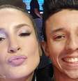 Claudia Leitte e Rafah no 'The Voice' em 2016.  Foto: Instagram / @rafah / Estadão