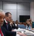 Lula presta depoimento à Gabriela Hardt  Foto: Justiça Federal