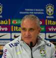Tite escondeu a escalação para o amistoso contra o Uruguai  Foto: Pedro Martins / MoWa Press