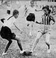 Jogo de futebol feminino na década de 30.  Foto: Diário do Norte/Reprodução / Estadão Conteúdo