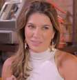 Rebeca Abravanel, filha de Silvio Santos, dono do SBT.  Foto: Reprodução/YouTube / Estadão