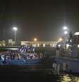 Desembarque de migrantes em Pozzallo, na Sicília  Foto: ANSA / Ansa