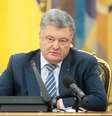 Presidente da Ucrânia, Petro Poroshenko, durante reunião em Kiev, na Ucrânia  Foto: Reuters